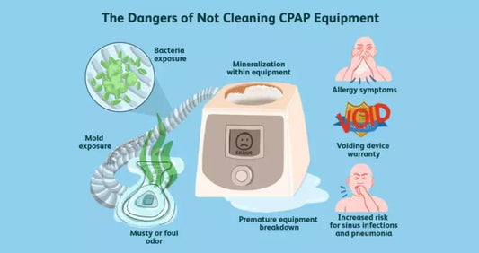 😷 Noticing a strange smell coming from your CPAP or BiPAP? Don’t ignore it.