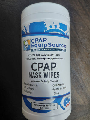 CPAP Mask Cleaning Wipes-Unscented