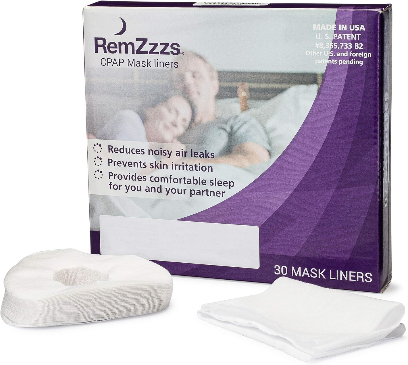 RemZzzs CPAP Mask Liners (Full Face/Nasal/Nasal Pillows)