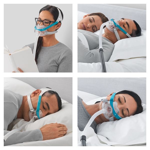 F&P Evora Full Face CPAP Mask with Headgear